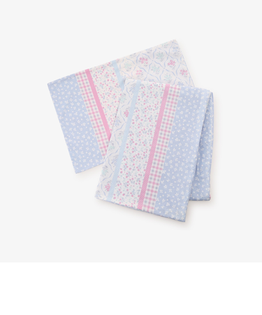 フラワーウォッシャブルキルトベッドセット