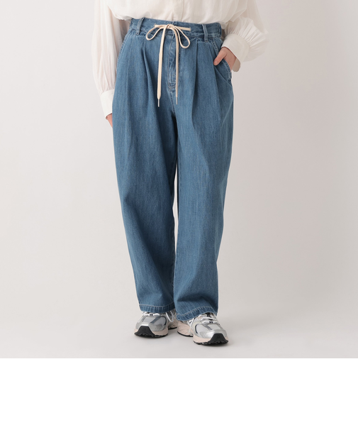 オーガビッツデニムタックカーブパンツ
