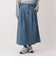 オーガビッツデニムタックスカート