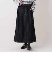 オーガビッツデニムタックスカート