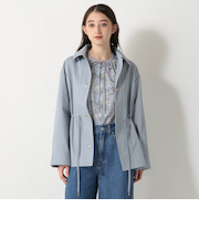 フーディージャケット/リバティプリント