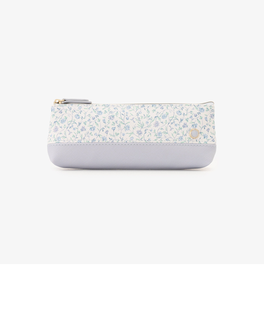 フラワープリントペンケース