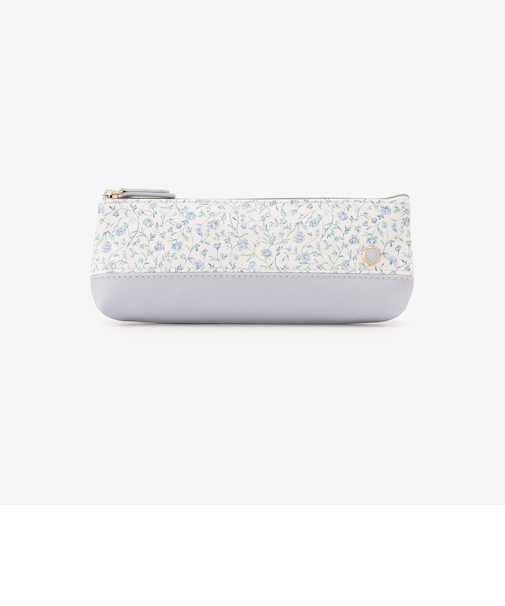 フラワープリントペンケース