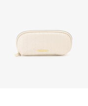 型押しレースメガネケース