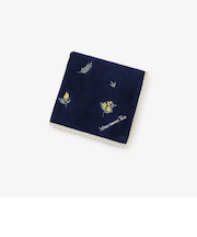 フラワー刺繍ミニタオル