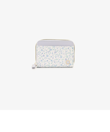 フラワープリントカードケース