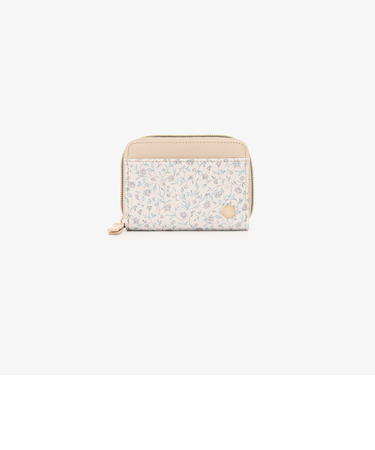 フラワープリントカードケース