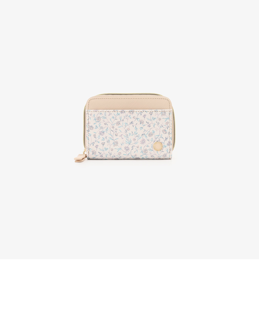 フラワープリントカードケース