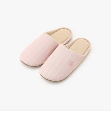 ストライプルームシューズ