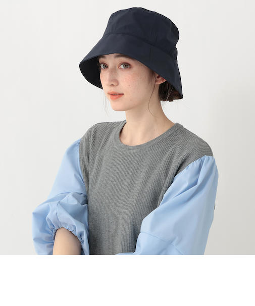 撥水UVバケットハット