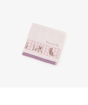 アニマル刺繍ミニタオル