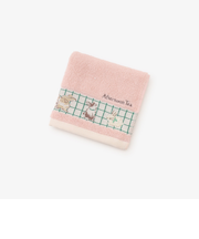 アニマル刺繍ミニタオル