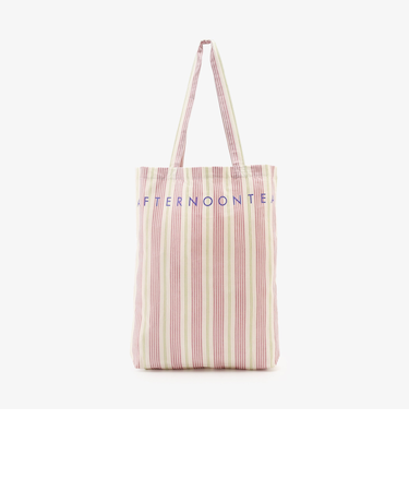 ストライプトートバッグM