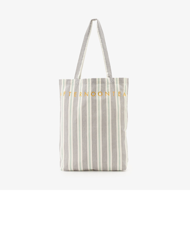 ストライプトートバッグM