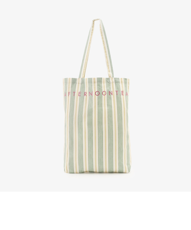 ストライプトートバッグM
