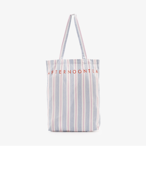 ストライプトートバッグM