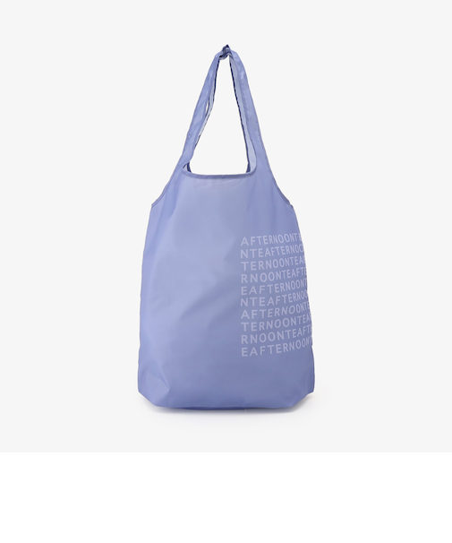 ロゴコンパクトショッピングバッグL