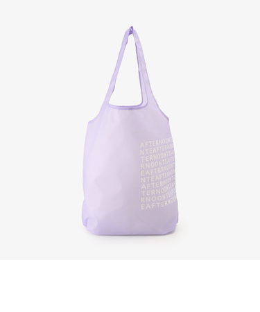 ロゴコンパクトショッピングバッグL