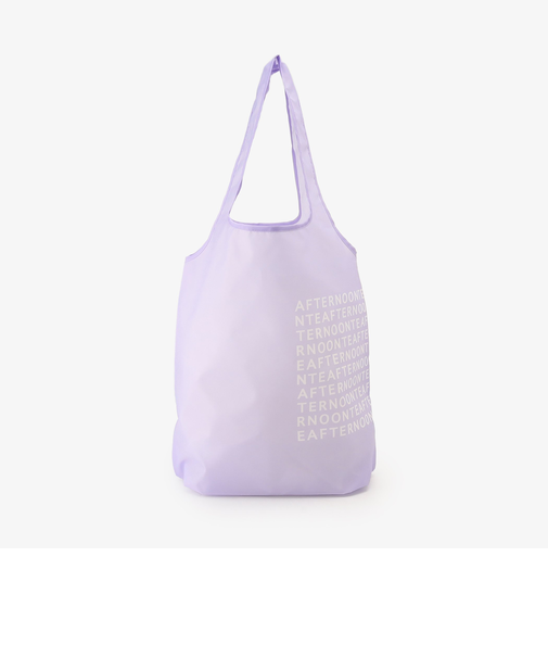 ロゴコンパクトショッピングバッグL