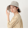 細リボンツバ広UVハット