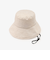 ツバ広UVバケットハット