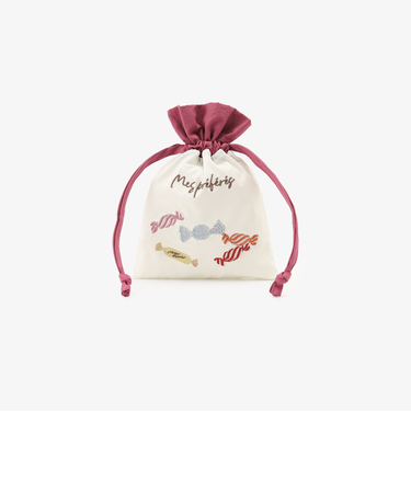 トラベル巾着ポーチS