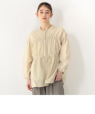 タフタギャザーコート