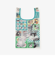 ポケッタブルショッピングバッグ/Cat's NapTime