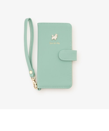 モチーフチャーム付きブック型iPhone8/7/SE3・2ケース