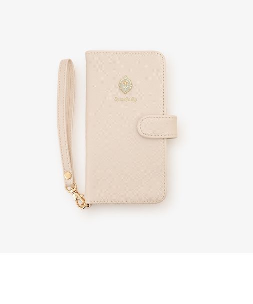 モチーフチャーム付きiPhone15/14/13ケース