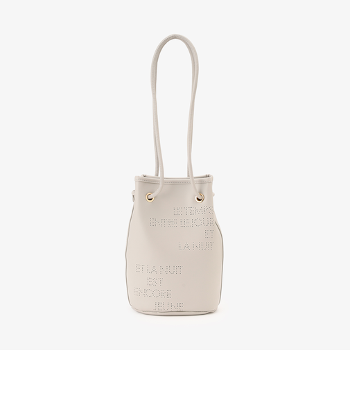 MON JOURNAL2WY巾着バッグ