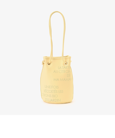 MON JOURNAL2WY巾着バッグ