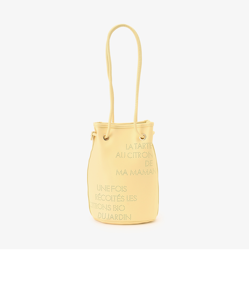 MON JOURNAL2WY巾着バッグ