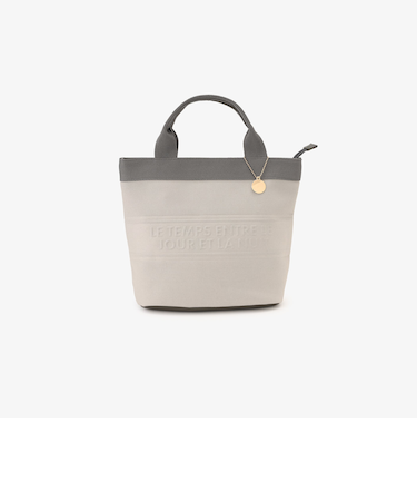 MON JOURNALエンボスミニトートバッグ