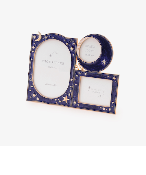 天体モチーフ3面フォトフレーム
