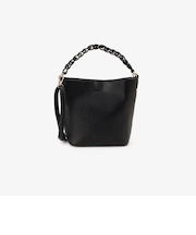 合皮チェーン風ハンドルバッグ