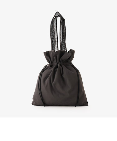 メッシュハンドルトートバッグ