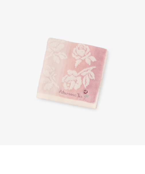 フラワージャカードミニタオル