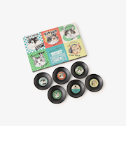 【オンラインストア限定】レコード型ミニプレート6枚セット/Cat's NapTime