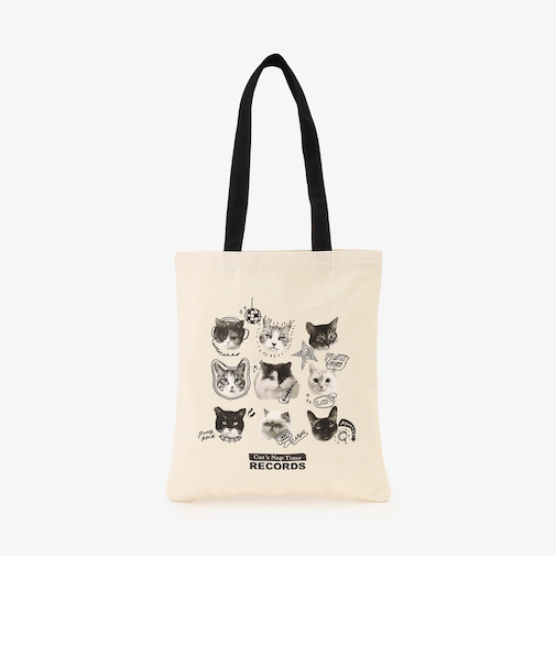 トートバッグ/フェイス/Cat's NapTime