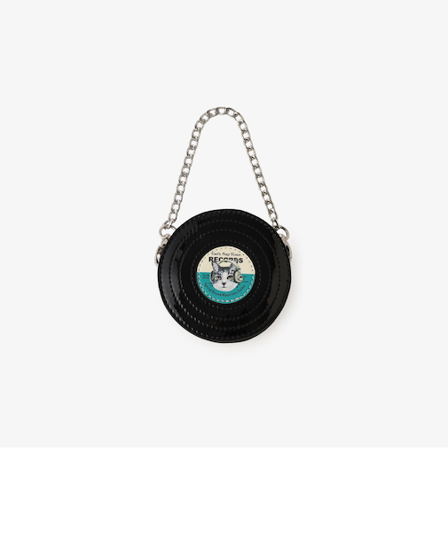 ミニレコード型ポーチ/Cat's NapTime