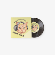 メッセージカードセット/イエロー/Cat's NapTime