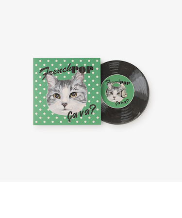 メッセージカードセット/ドット/Cat's NapTime