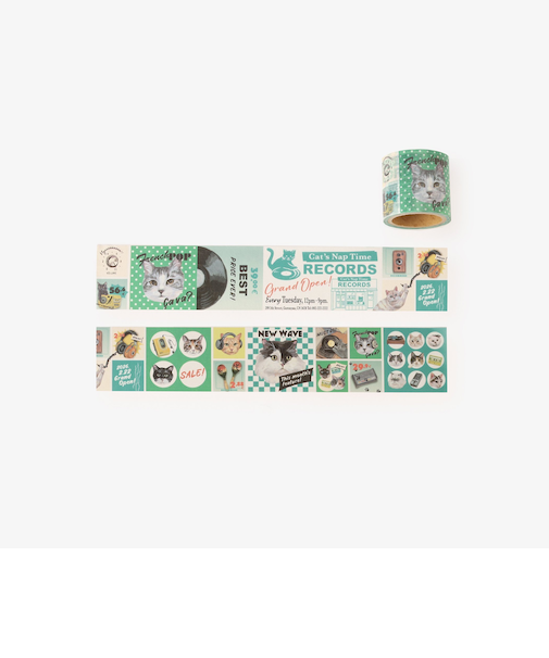 マスキングテープ/フライヤー/Cat's NapTime