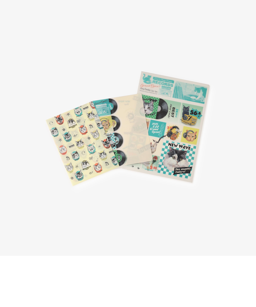 ファイル3枚セット/Cat's NapTime