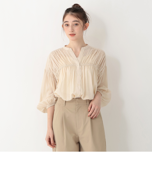 ボイルブラウス