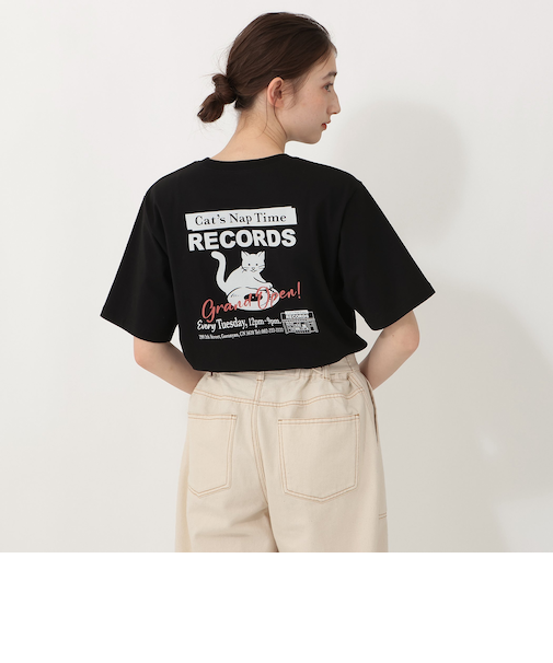 【オンラインストア・一部店舗限定】プリントTシャツ/Cat's NapTime