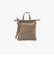 合皮巾着ショルダーバッグ