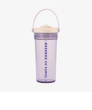 2WAYストロー付きクリアタンブラー 700ml