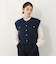 ショートクルーネックベスト